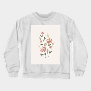 Peony Bouquet - Pink Crewneck Sweatshirt